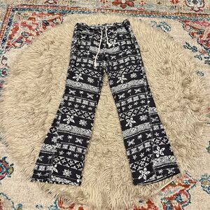 Linen blend beachy pants Cali 1850 large